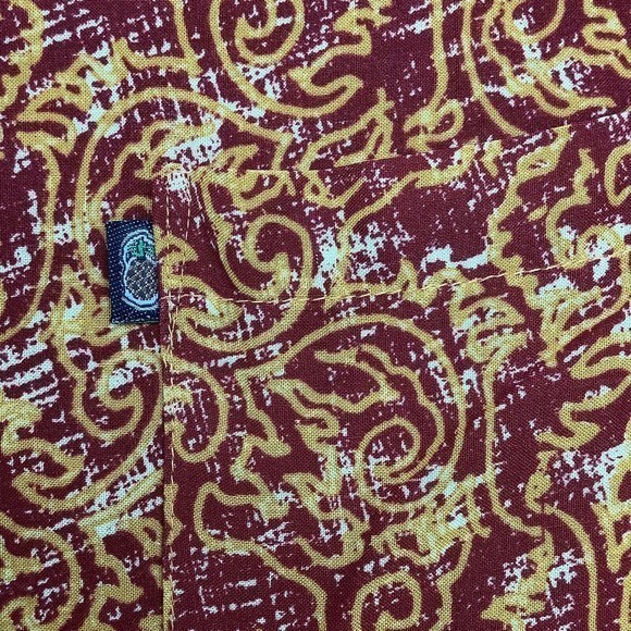 Pineapple Connection‎ Mens Short Sleeve Button Up Hawaiian Shirt Size Large - Picture 5 of 7